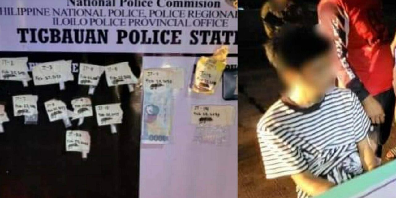 Grade 10 student nabbed in Tigbauan anti-drug sting