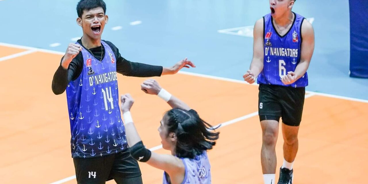 D’Navigators-Iloilo wallops Navy, maintains perfect record in Spikers’ Turf Open Conference