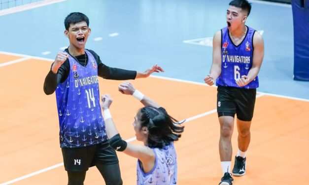 D’Navigators-Iloilo wallops Navy, maintains perfect record in Spikers’ Turf Open Conference