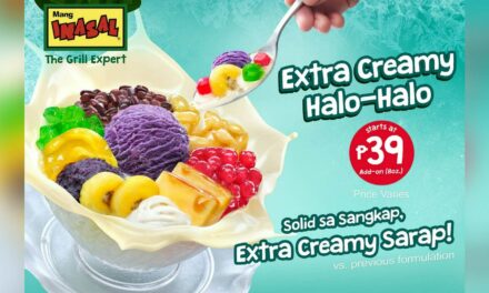 Celebrate ‘Summer Sarap’ with Mang Inasal Extra Creamy Halo-Halo