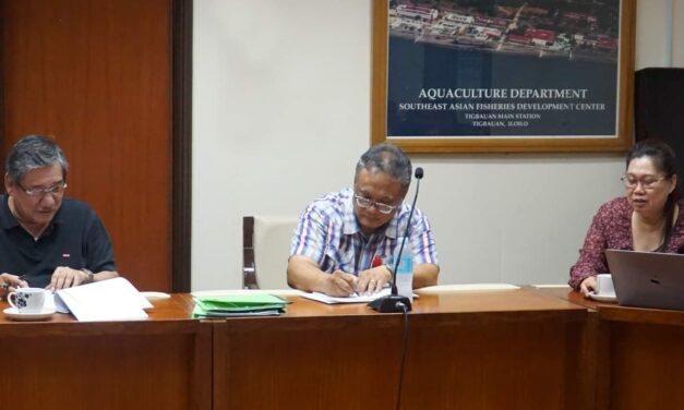 SEAFDEC inks pact with BFAR-6 for feasibility study of aquaculture feed mill