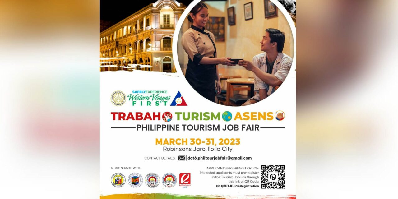 DOT jobs fair offers over 2K vacancies in Western Visayas