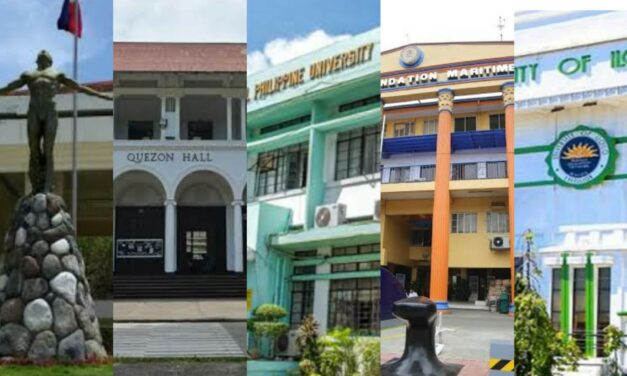 UPV, WVSU, CPU JBLMFU, UI among top universities in PH
