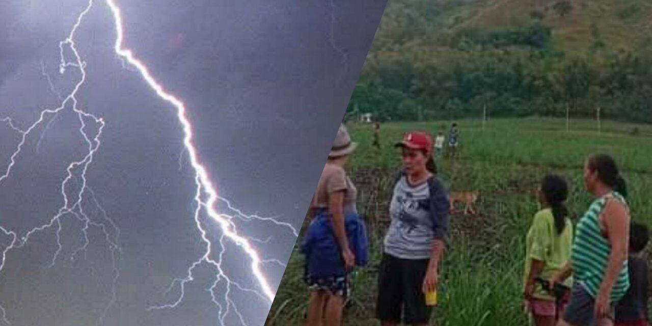 Lightning kills 3, hurts 9 in Iloilo town