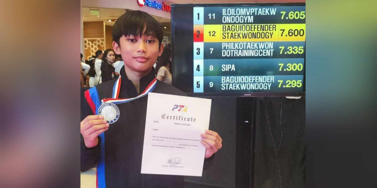 Iloilo MVP jins capture 36 medals in 2023 nat’l poomsae tourney