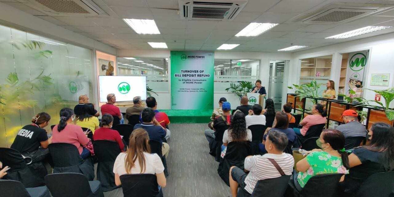 MORE Power consumers to get P5-M bill refund