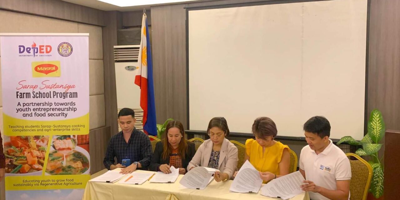 27 farm schools in WV to benefit from ‘Sarap Sustanya’ program