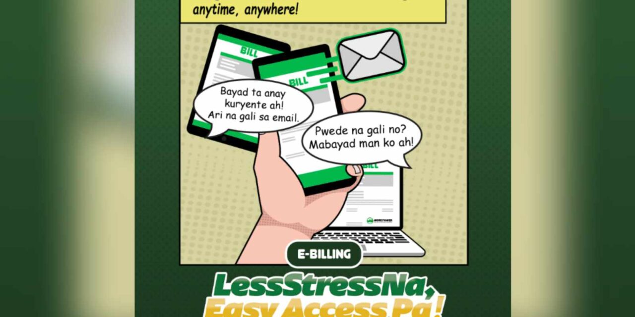 MORE Power unveils enhanced E-Billing program with exciting raffle promo