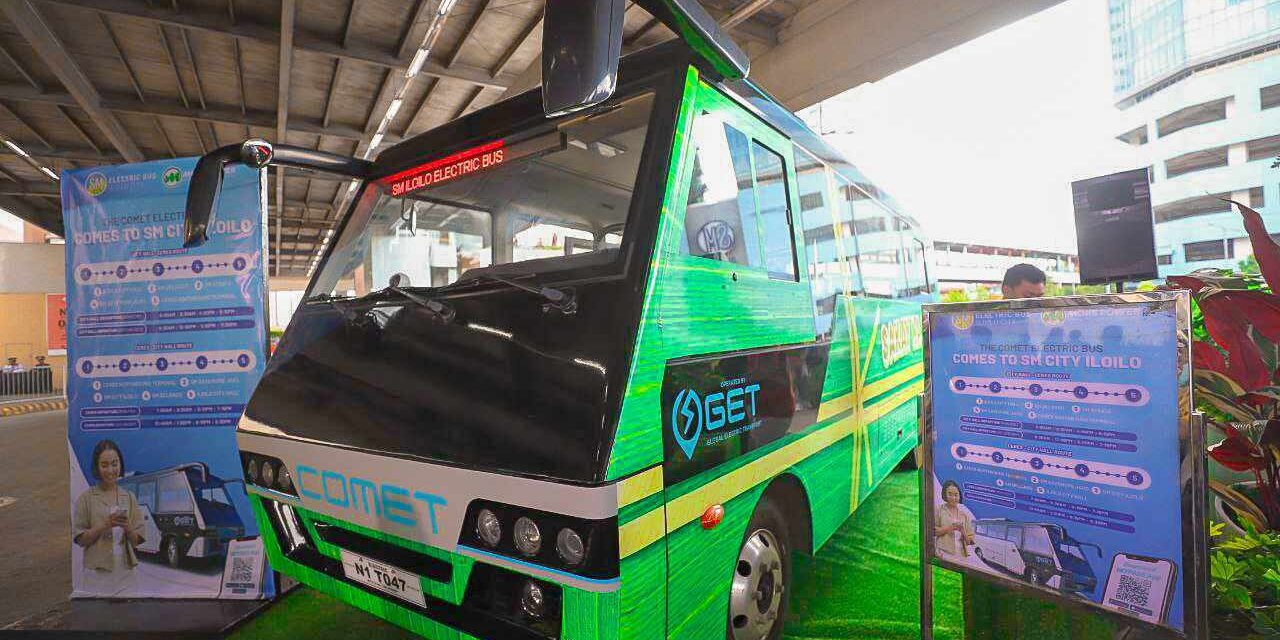 MORE Power launches SM Iloilo Electric Bus for more sustainable mode of transportation