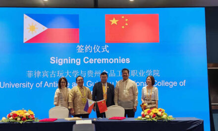 University of Antique accepts student trainees from China