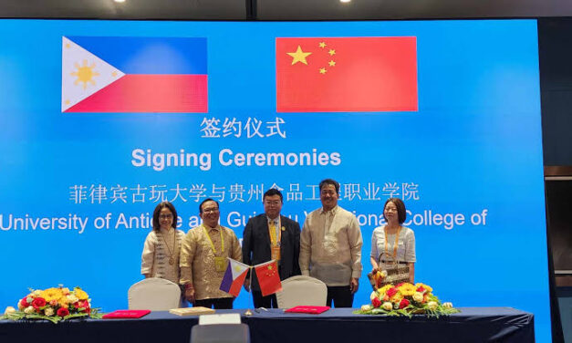 University of Antique accepts student trainees from China